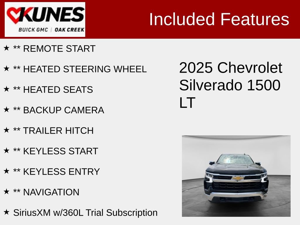 Used 2025 Chevrolet Silverado 1500 LT AWD/4WD image 2