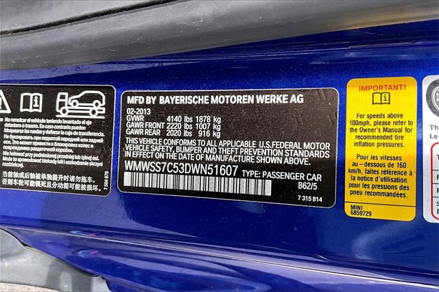 Used 2013 MINI Cooper Paceman S image 3