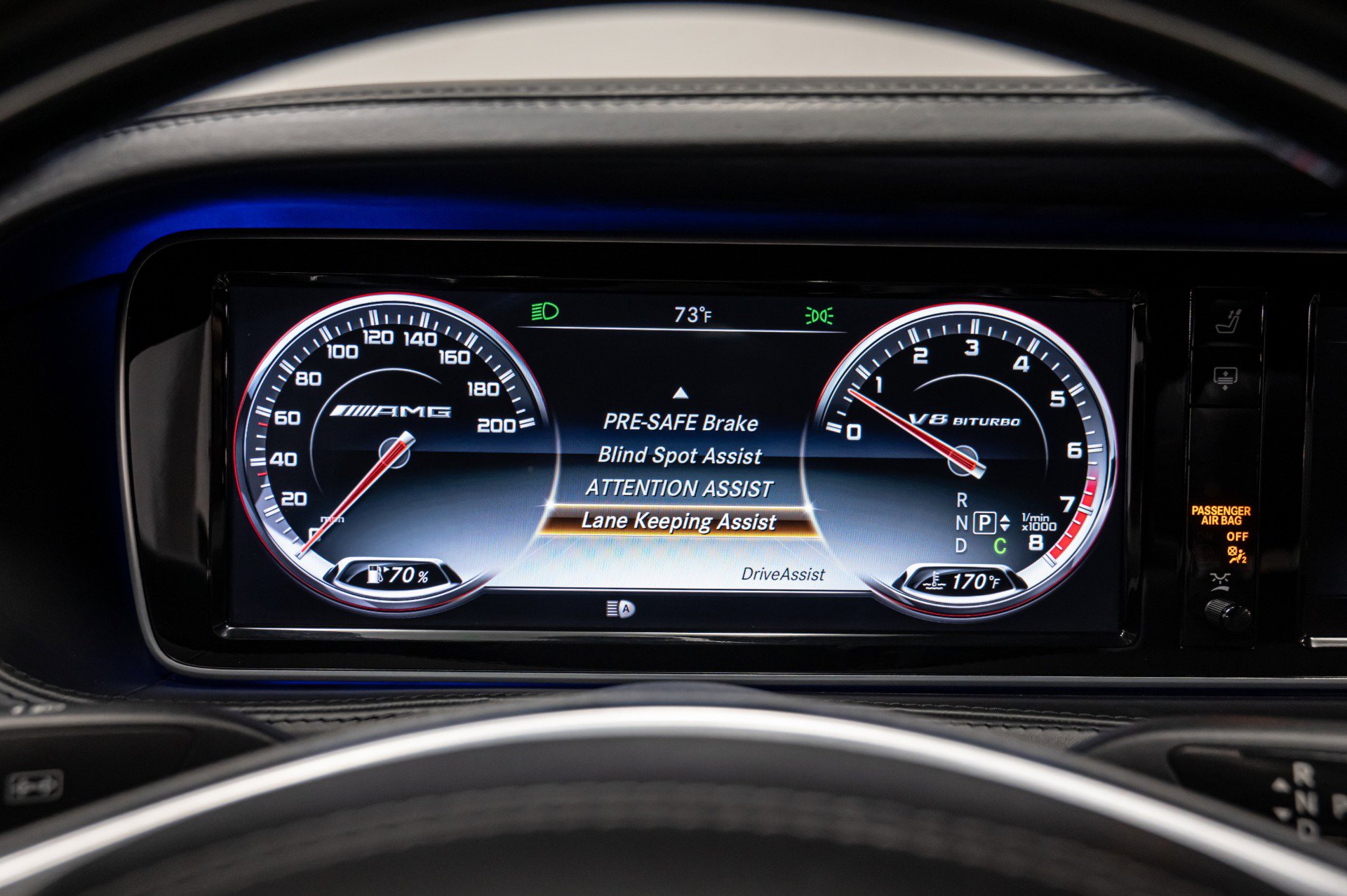 Used 2015 Mercedes-Benz S 63 AMG 4MATIC Sedan w/ Driver Assistance Package image 12