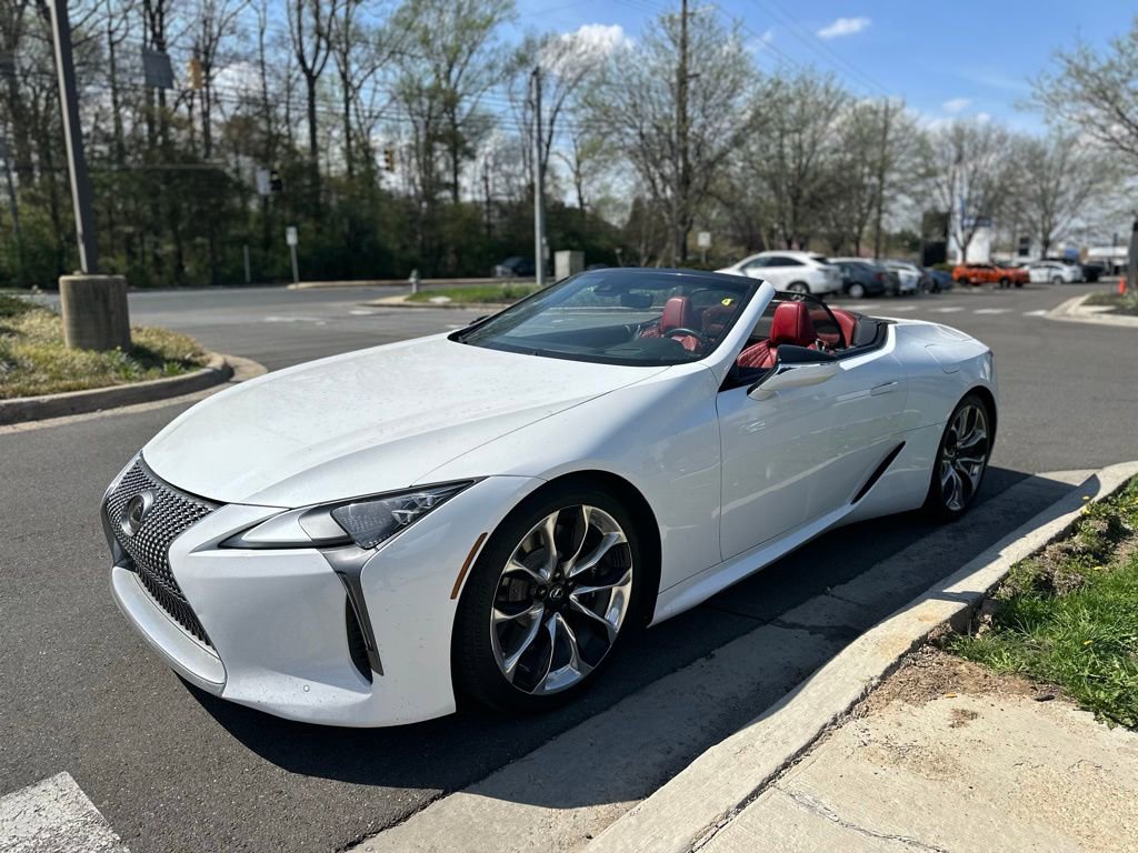 Used 2023 Lexus LC 500 Convertible w/ Touring Package image 3