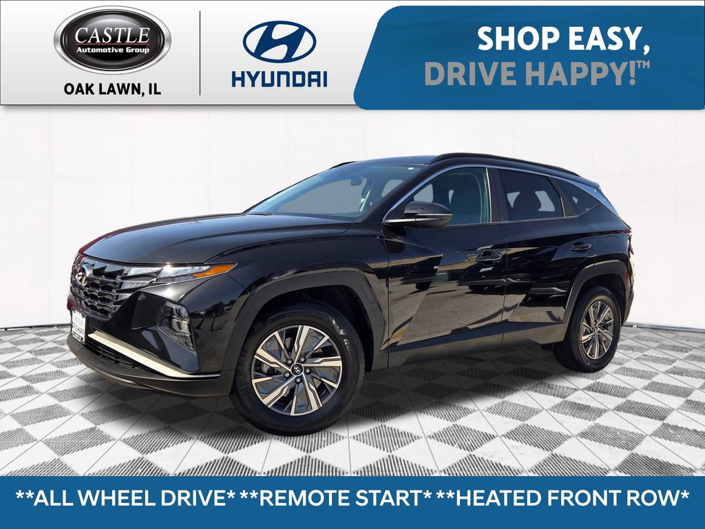 Certified 2022 Hyundai Tucson Blue AWD/4WD video 1