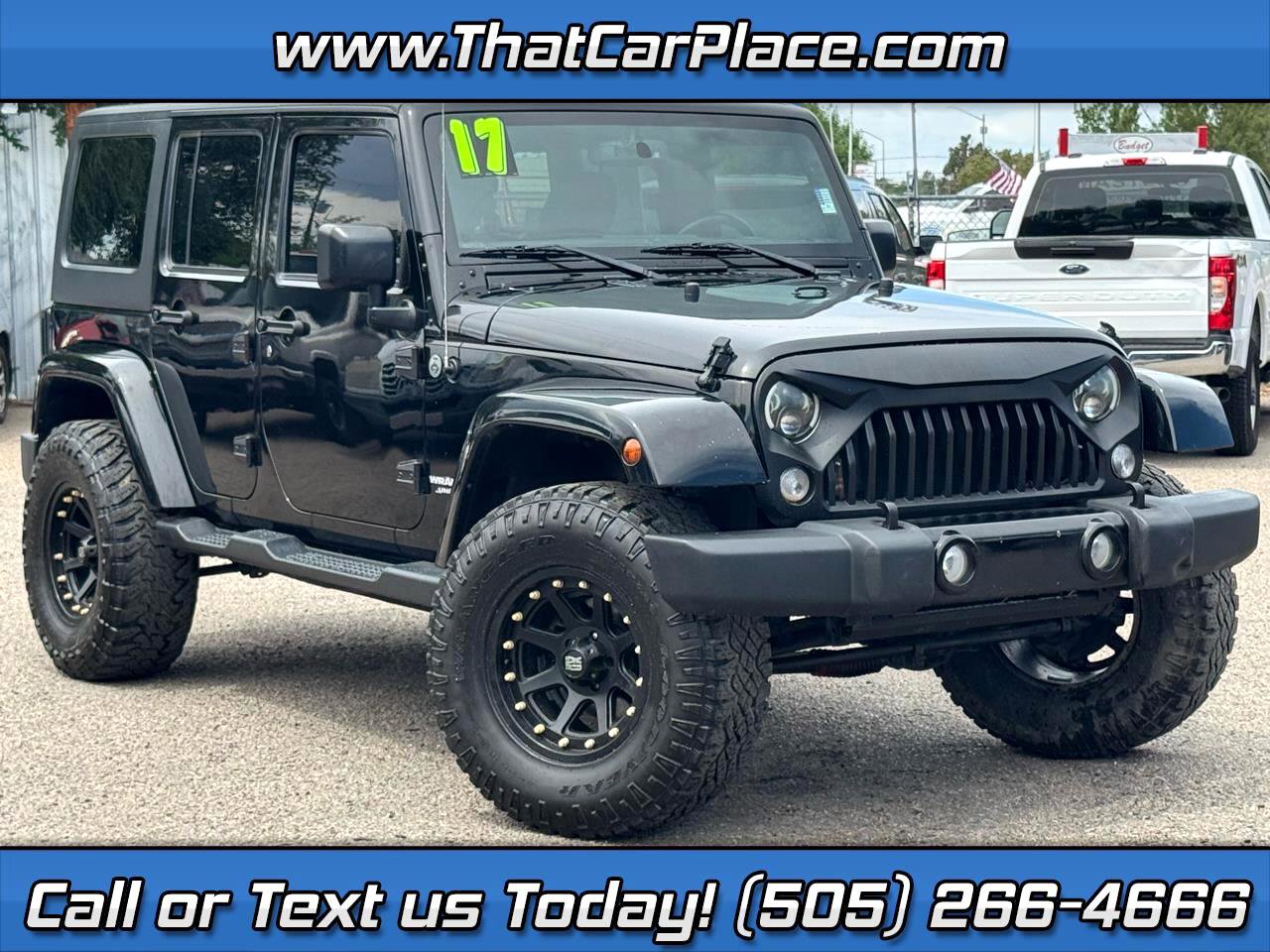 Used 2017 Jeep Wrangler Unlimited Sahara w/ Dual Top Group