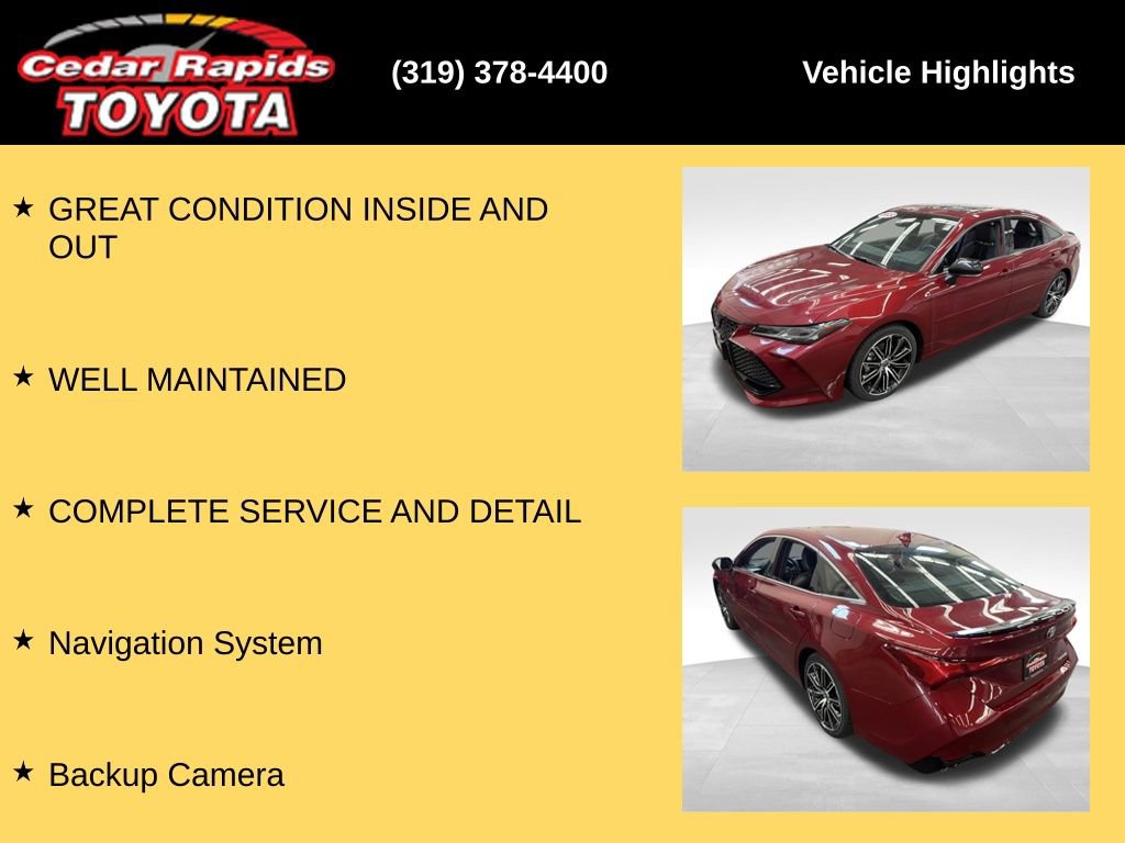 Used 2022 Toyota Avalon Touring image 7