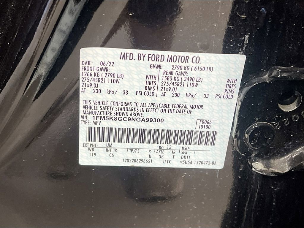 Used 2022 Ford Explorer ST w/ Equipment Group 401A image 34