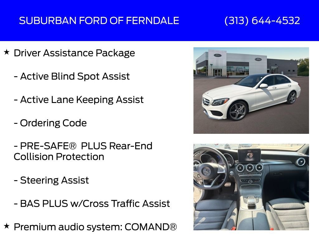 Used 2015 Mercedes-Benz C 400 4MATIC image 8