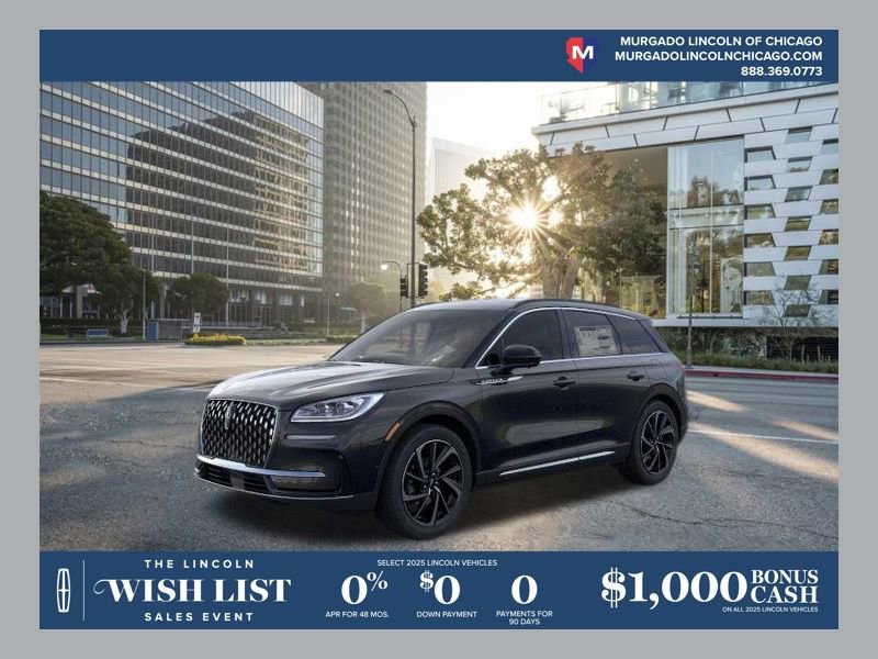 New 2025 Lincoln Corsair Reserve w/ Equipment Group 202A