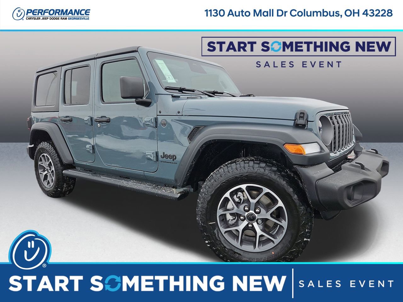 New 2026 Jeep Wrangler Sport S image 1