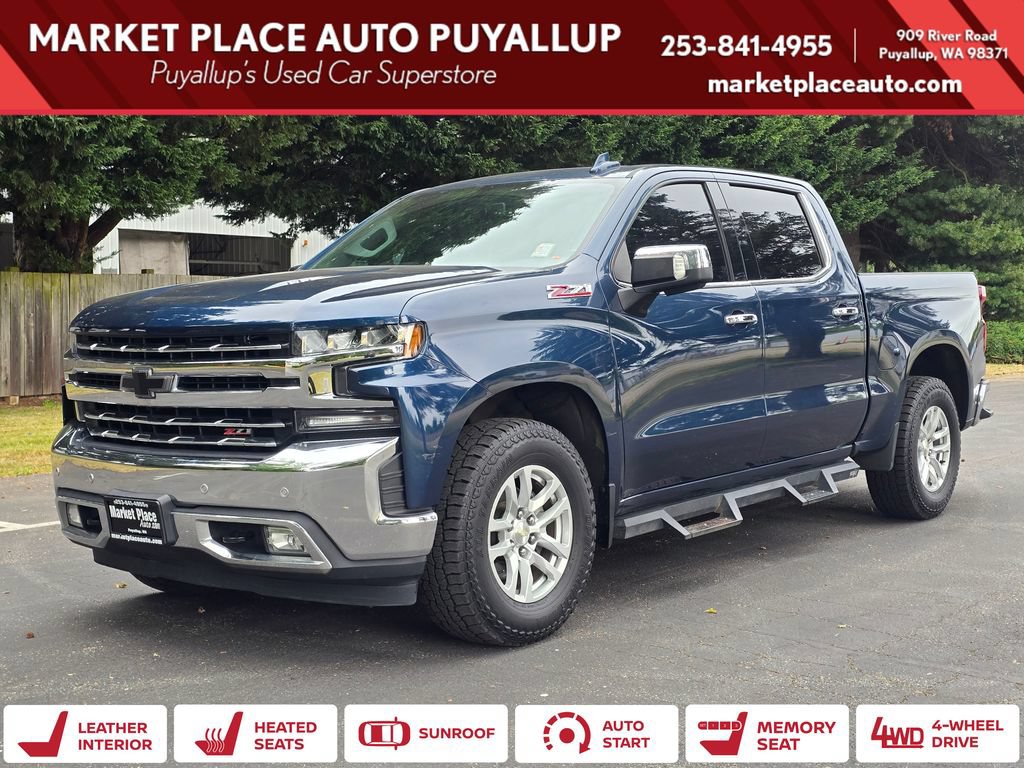 Used 2019 Chevrolet Silverado 1500 LTZ w/ LTZ Plus Package AWD/4WD image 1