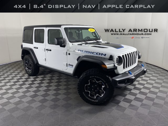 Used 2023 Jeep Wrangler Unlimited Rubicon 4xe w/ Cold Weather Group AWD/4WD image 1