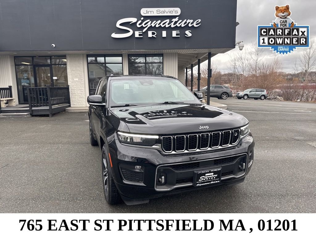Used 2022 Jeep Grand Cherokee Overland w/ Adv Protech Group III AWD/4WD image 1