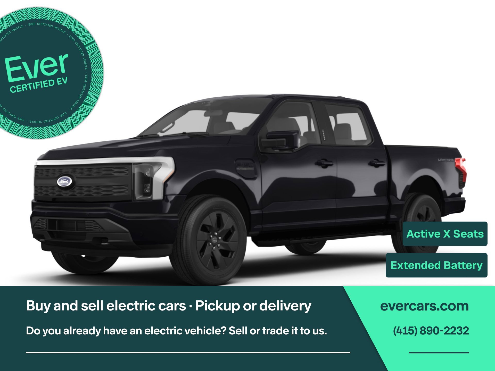 Used 2024 Ford F150 Lightning Lariat image 1