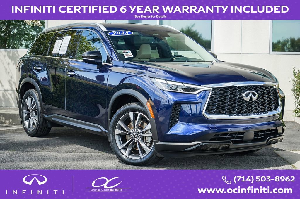 Certified 2023 INFINITI QX60 Luxe w/ Cargo Package image 1