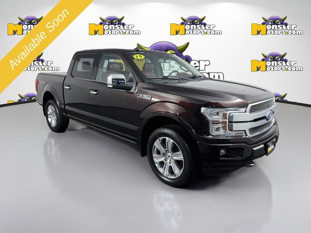 Used 2019 Ford F150 Platinum w/ Technology Package AWD/4WD image 3