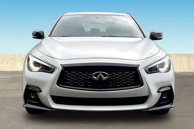 Certified 2022 INFINITI Q50 Red Sport 400 w/ Carbon Fiber Package AWD/4WD image 2