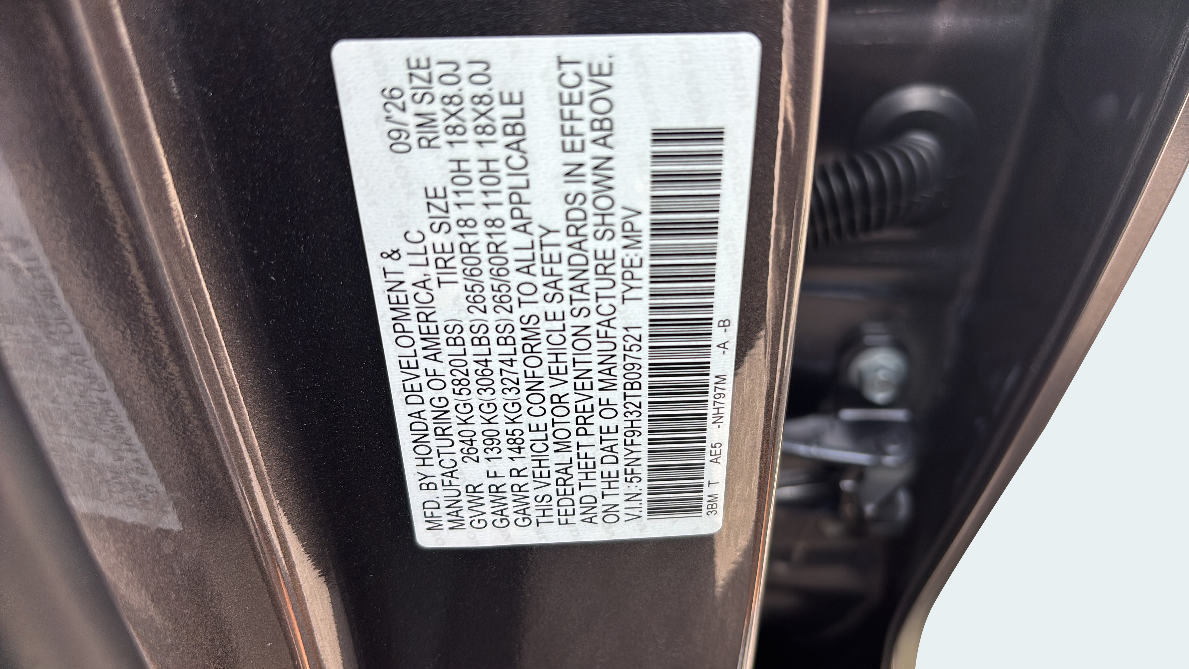 New 2026 Honda Passport RTL image 20