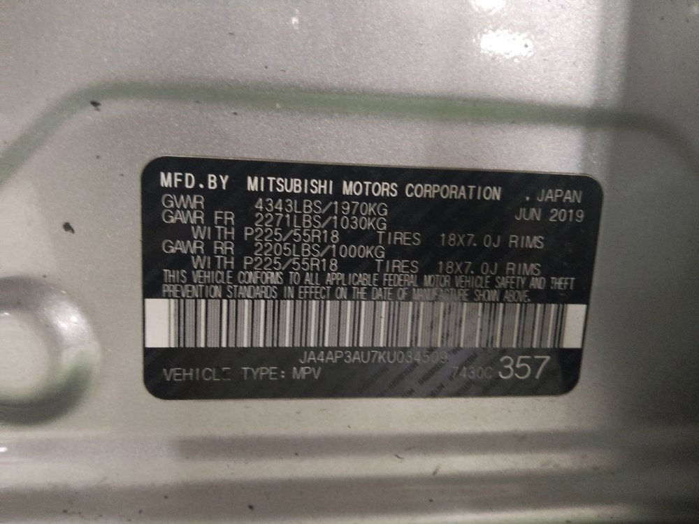 Used 2019 Mitsubishi Outlander Sport ES FWD image 33