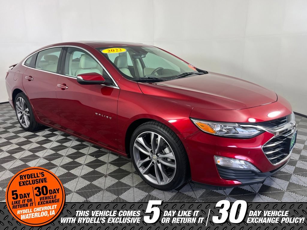 Certified 2022 Chevrolet Malibu Premier FWD image 1