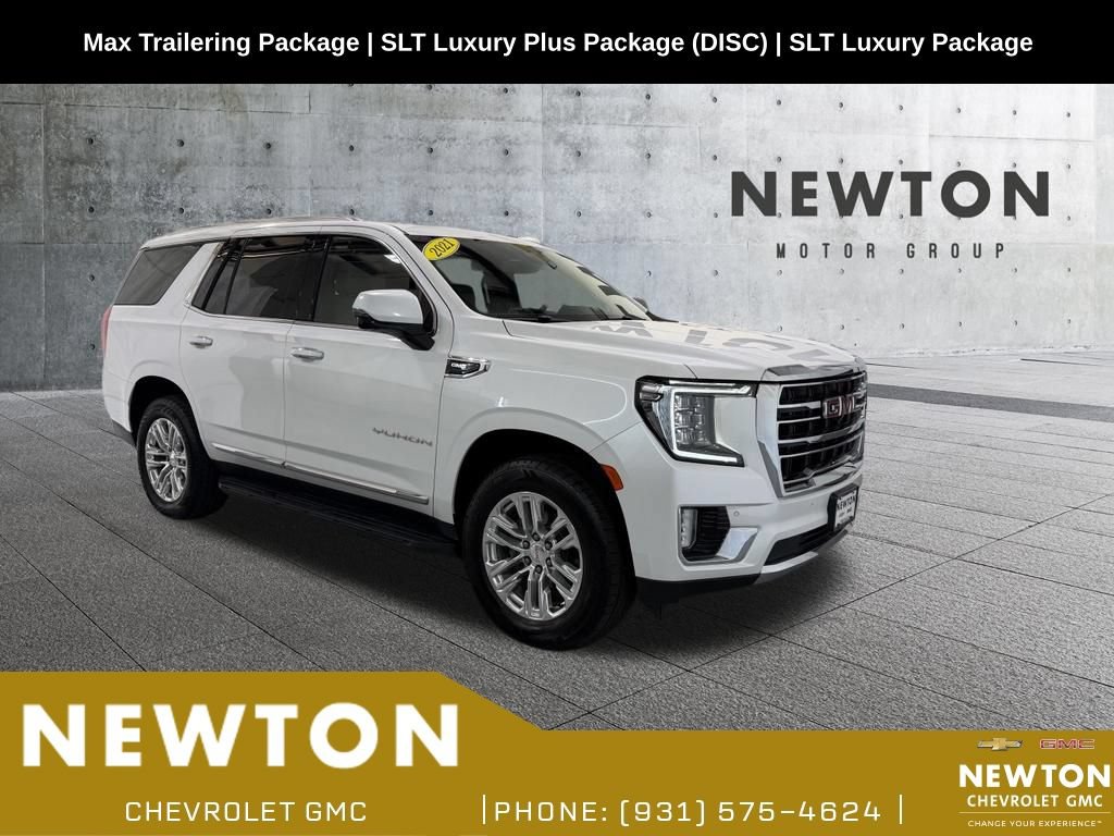 Used 2021 GMC Yukon SLT w/ SLT Luxury Plus Package AWD/4WD image 1