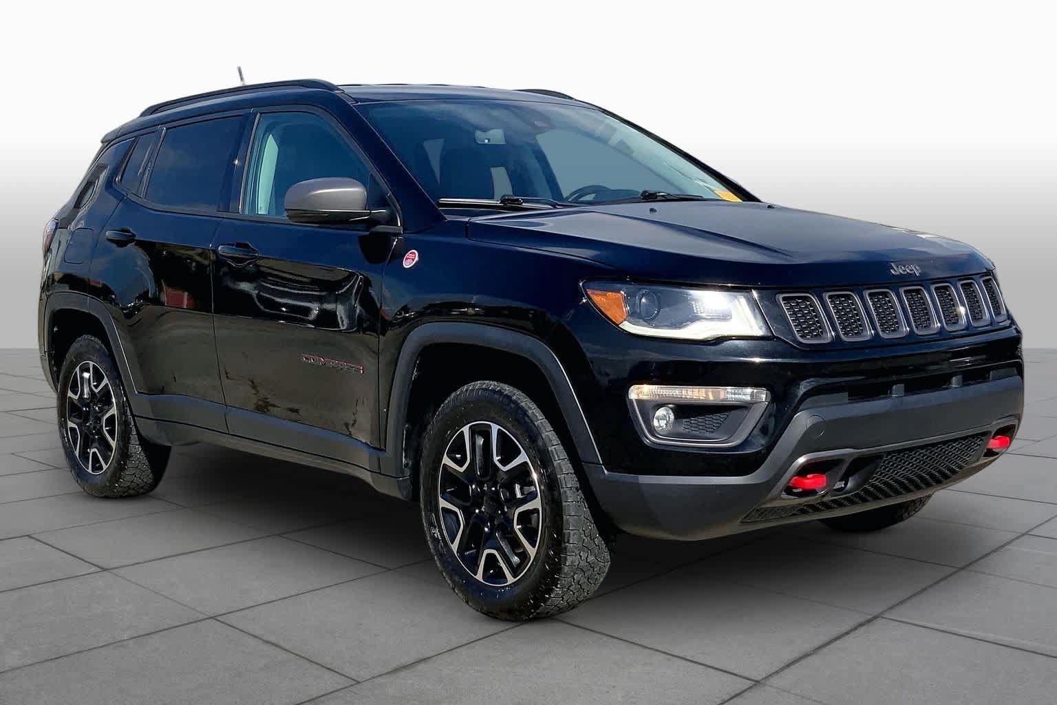 Used 2021 Jeep Compass Trailhawk AWD/4WD video 3