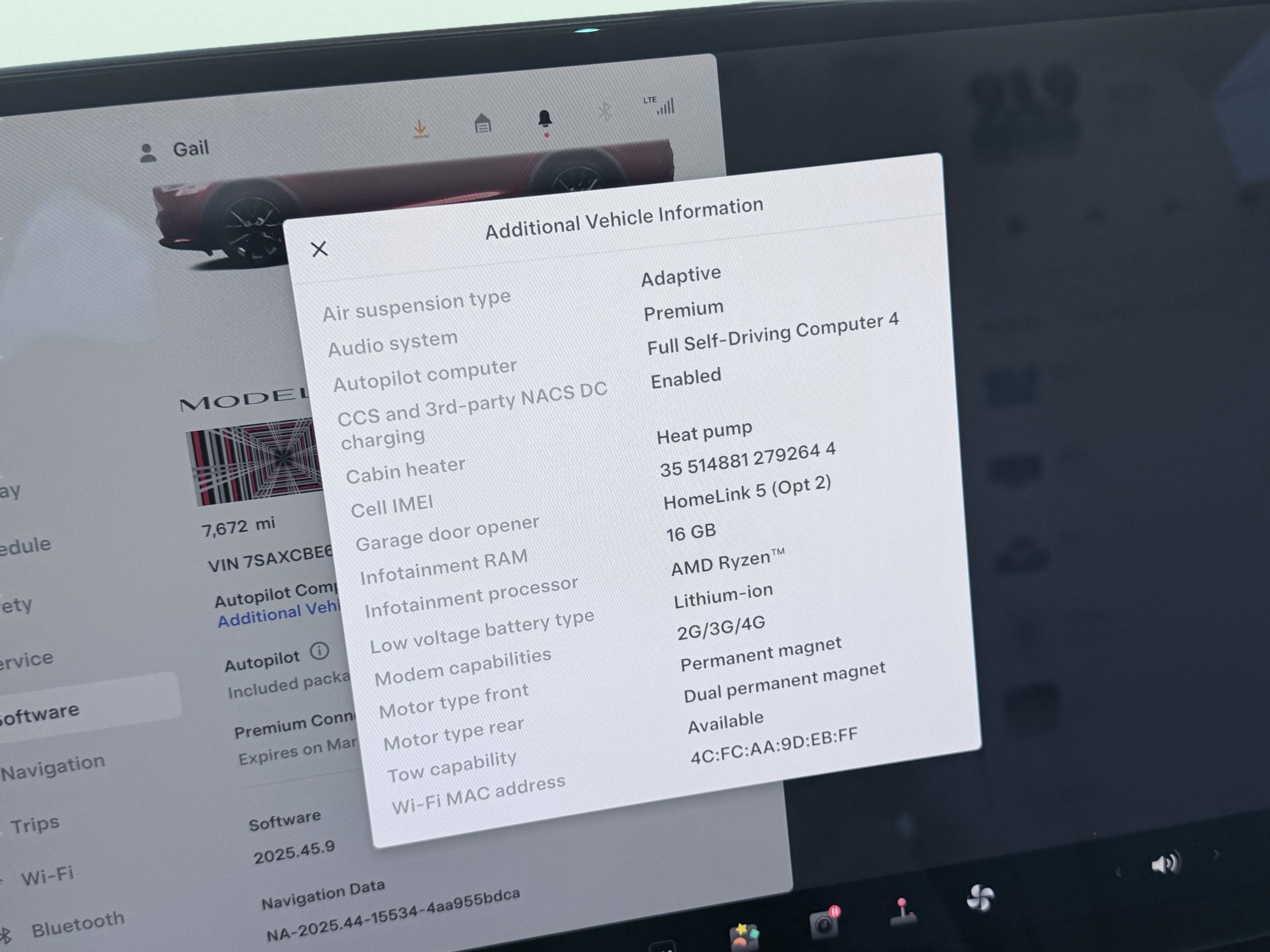 Used 2025 Tesla Model X Plaid image 97