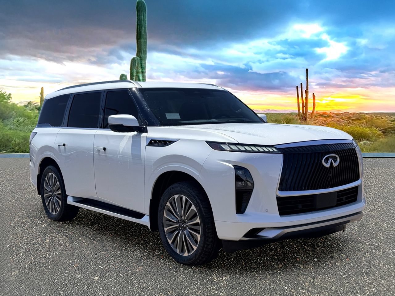 New 2027 INFINITI QX80 Luxe w/ Cargo Package AWD/4WD image 2