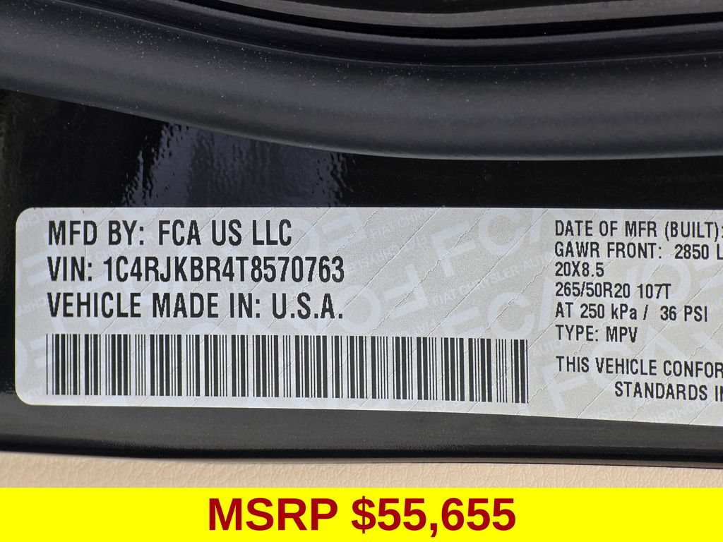New 2026 Jeep Grand Cherokee L Limited w/ Luxury Tech Group II AWD/4WD image 43