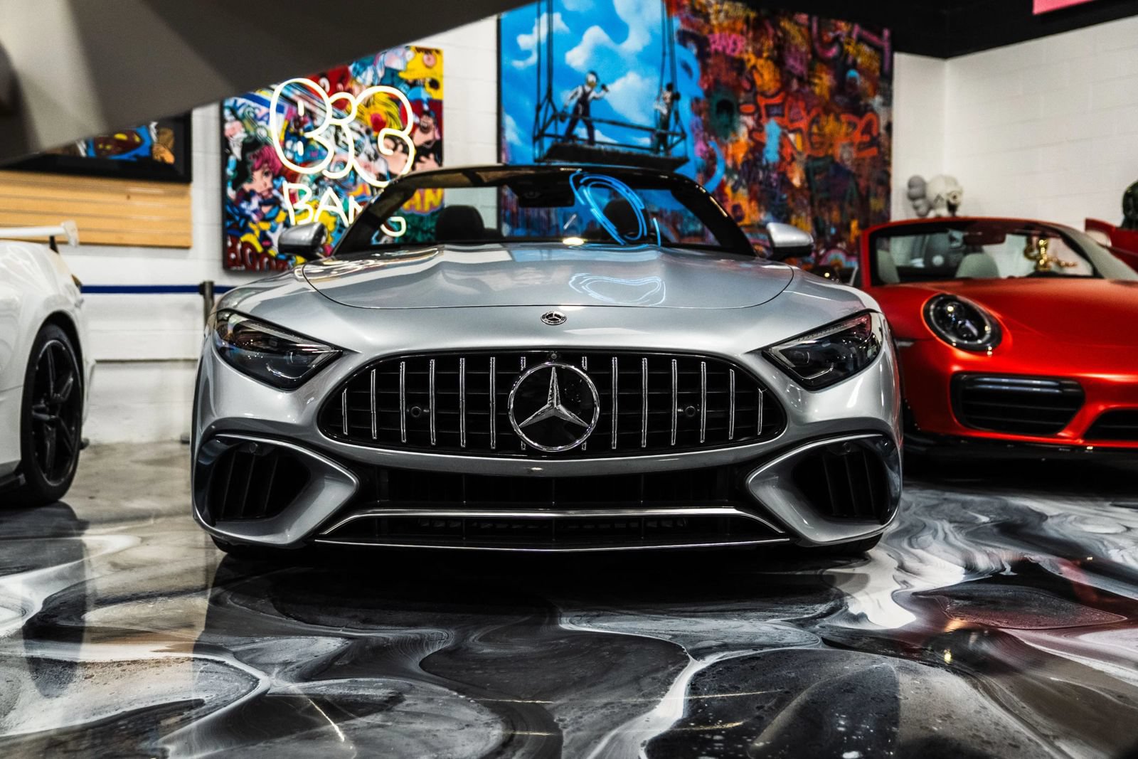 Used 2022 Mercedes-Benz SL 55 AMG 4MATIC image 3