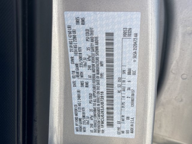 Used 2018 Ford Escape Titanium FWD image 33