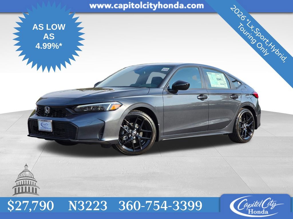 New 2026 Honda Civic Sport