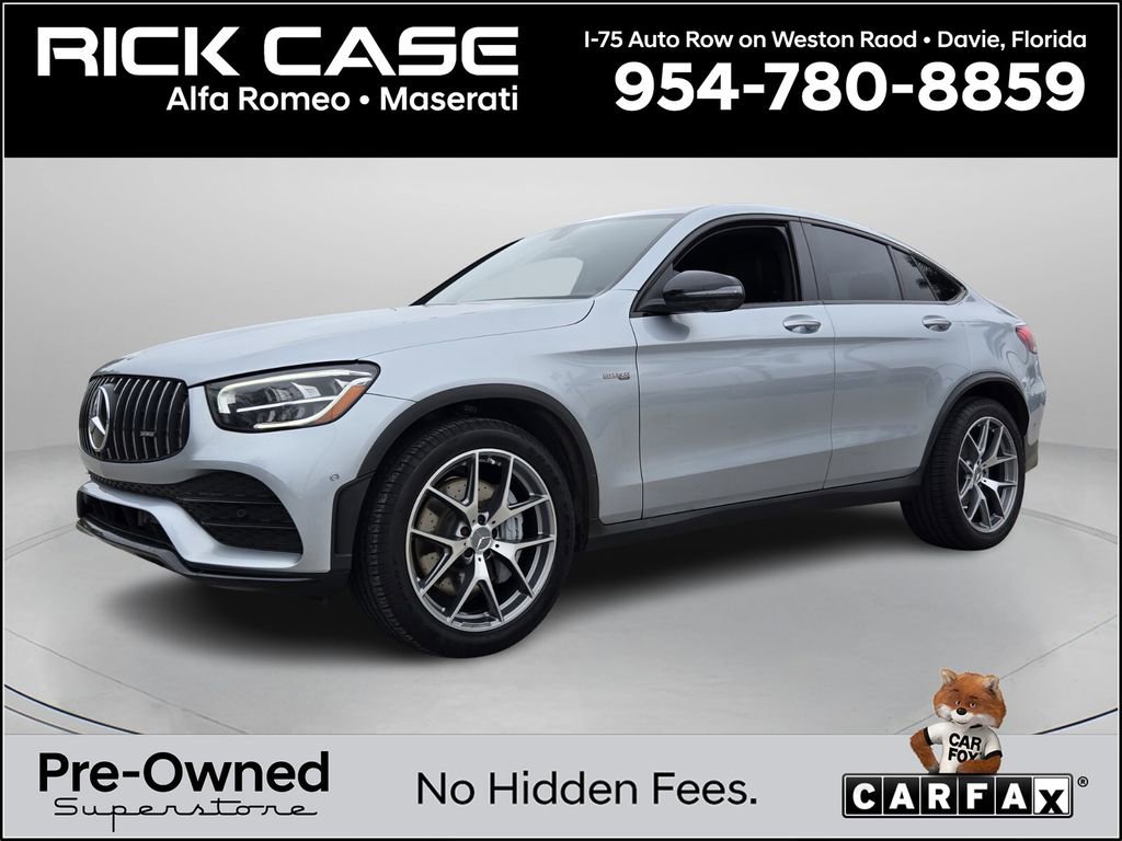 Used 2021 Mercedes-Benz GLC 43 AMG 4MATIC Coupe image 1