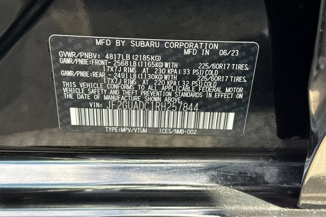 Used 2024 Subaru Crosstrek 2.0i Premium w/ Popular Package #3 AWD/4WD image 35
