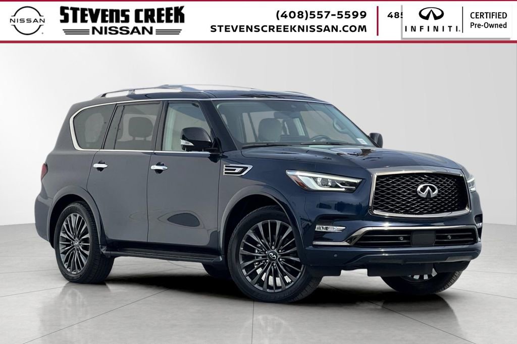 Certified 2023 INFINITI QX80 Premium Select w/ Cargo Package