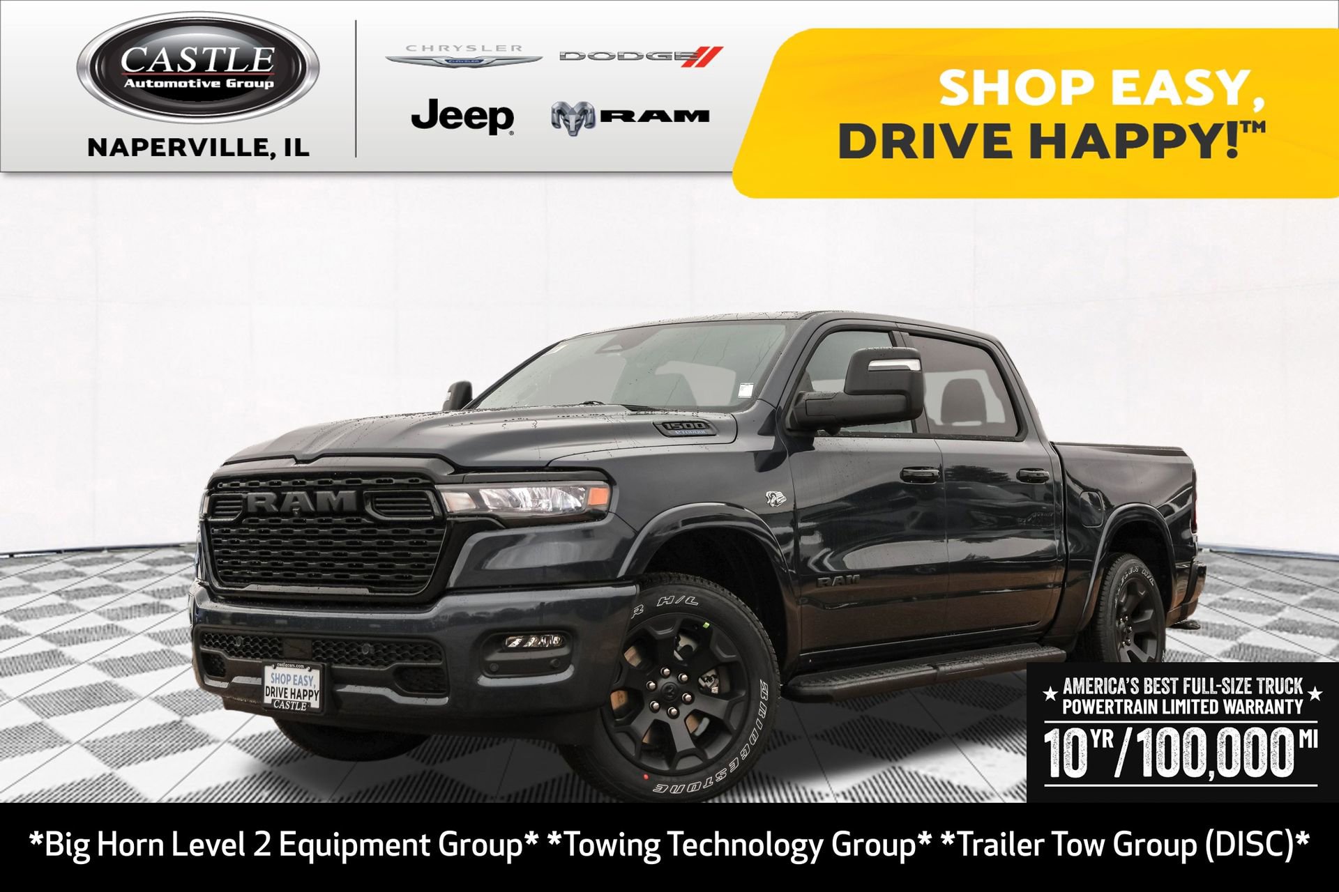 New 2026 RAM 1500 4x4 Crew Cab