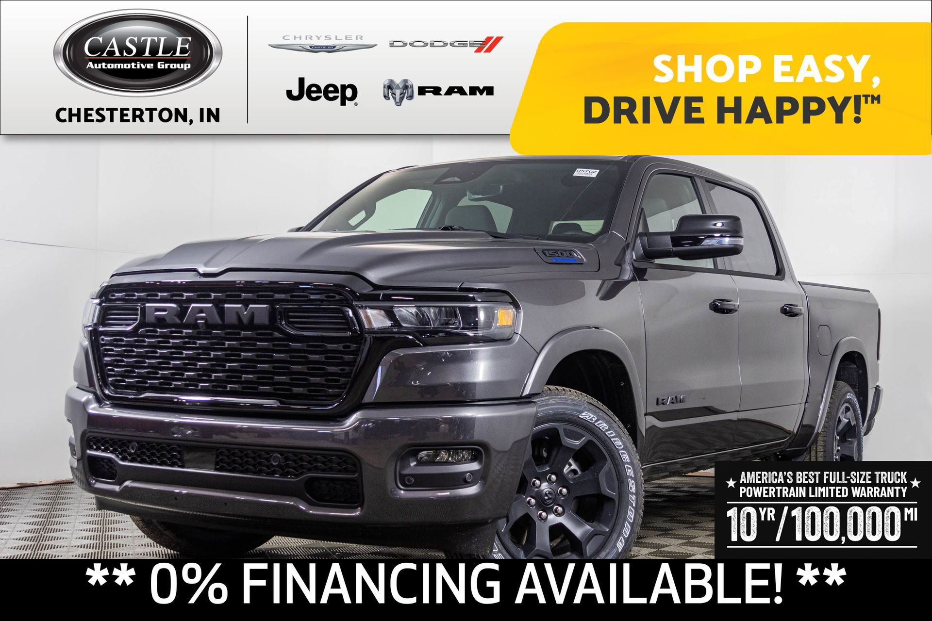 New 2026 RAM 1500 4x4 Crew Cab image 1