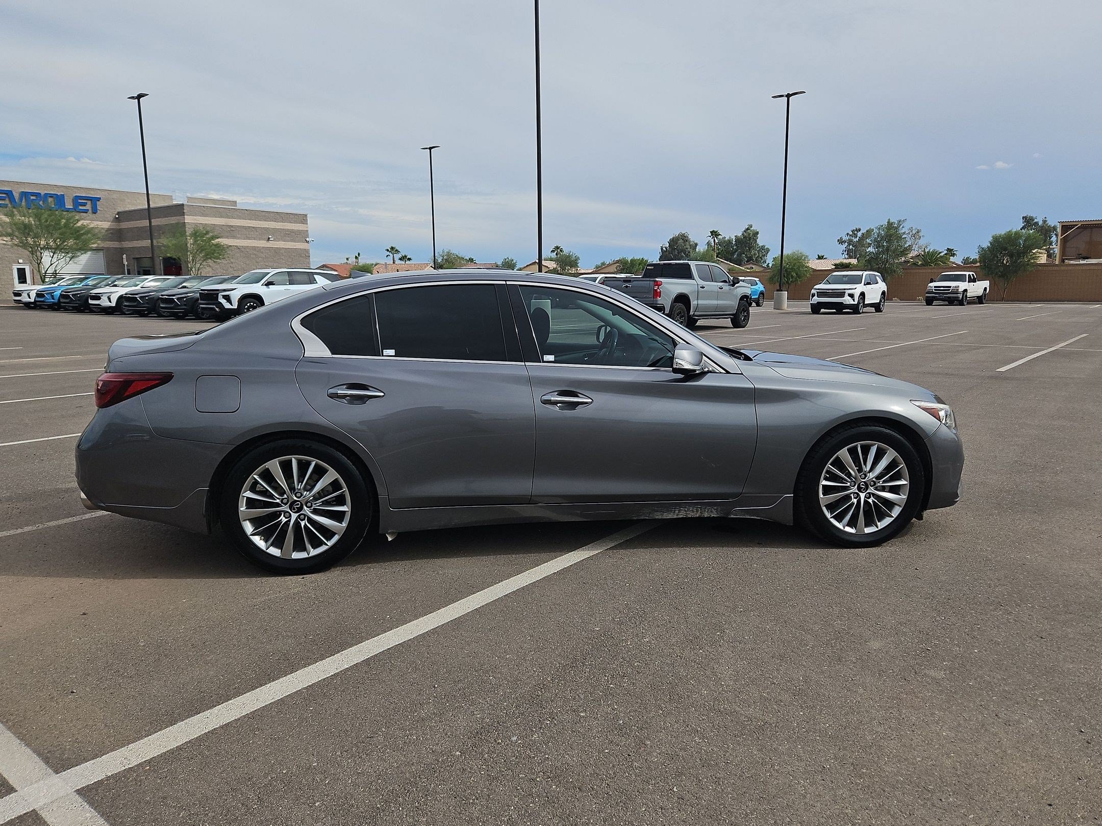 Used 2023 INFINITI Q50 Luxe w/ Cargo Package RWD image 6