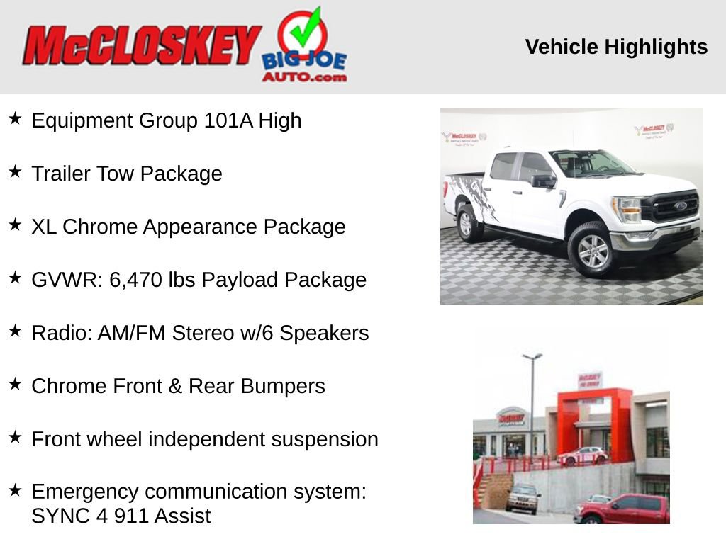 Used 2022 Ford F150 XL w/ Equipment Group 101A High AWD/4WD image 2