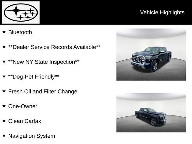 Used 2022 Toyota Tundra 1794 Edition w/ Advanced Package AWD/4WD image 11
