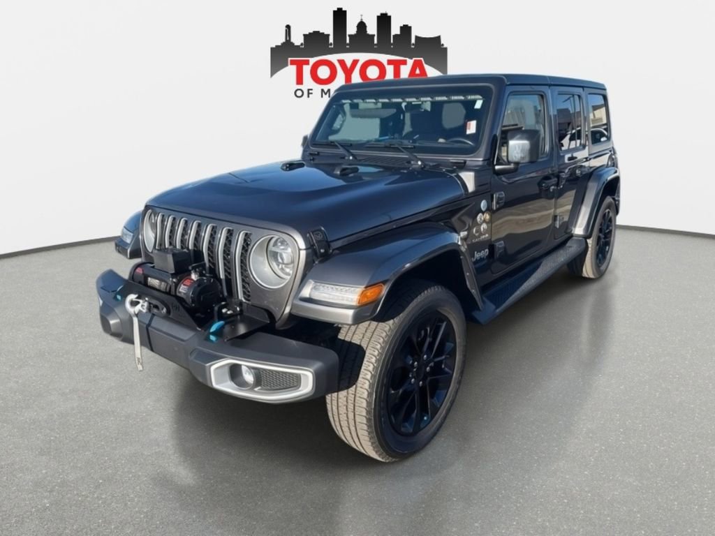 Used 2022 Jeep Wrangler Unlimited Sahara 4xe w/ Cold Weather Group image 3