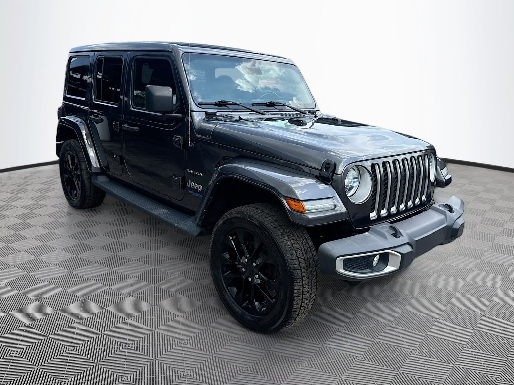 Certified 2021 Jeep Wrangler Unlimited Sahara w/ Cold Weather Group AWD/4WD image 4