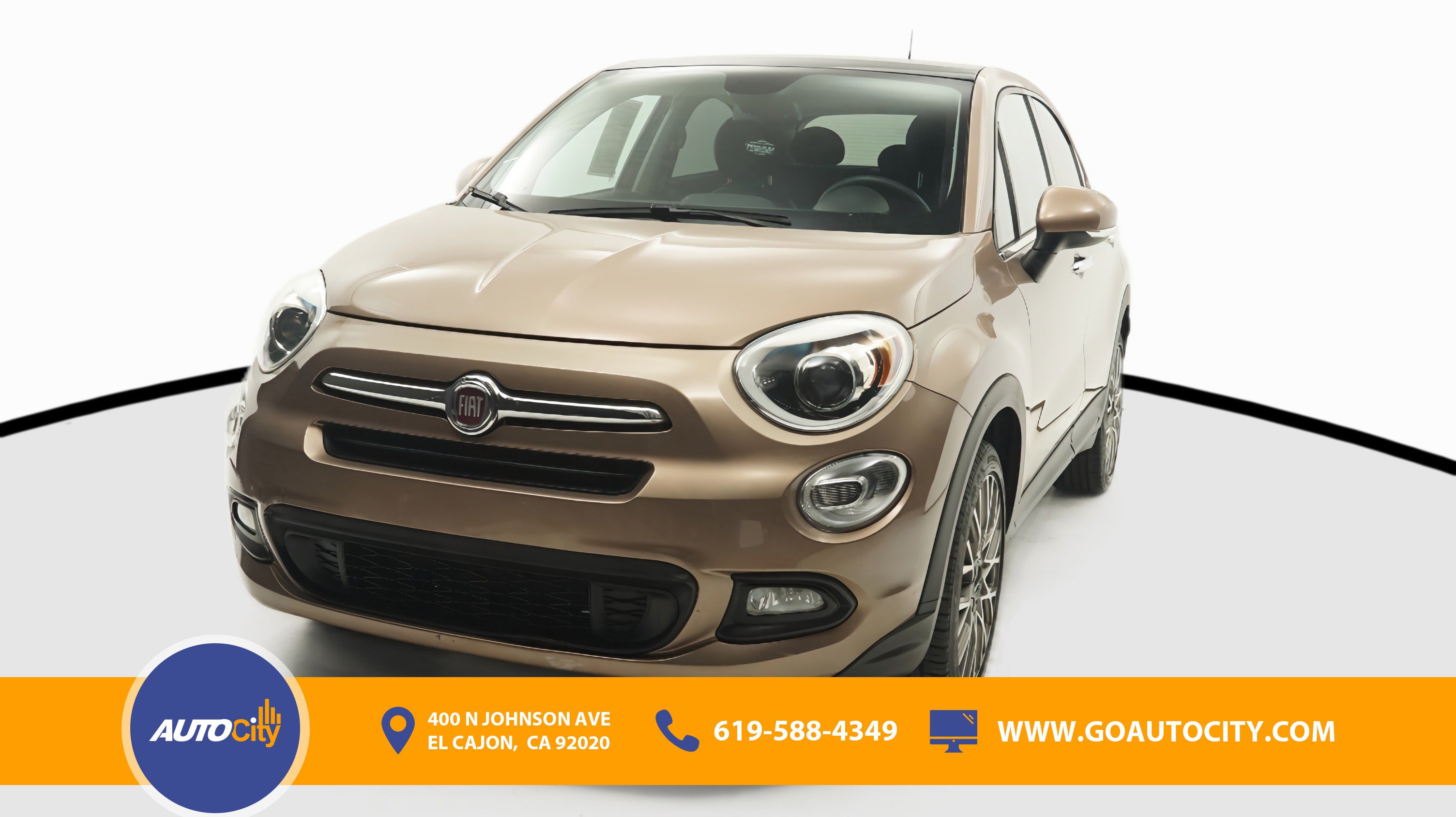 Used 2017 FIAT 500X Lounge w/ Lounge Premium Package (FWD)