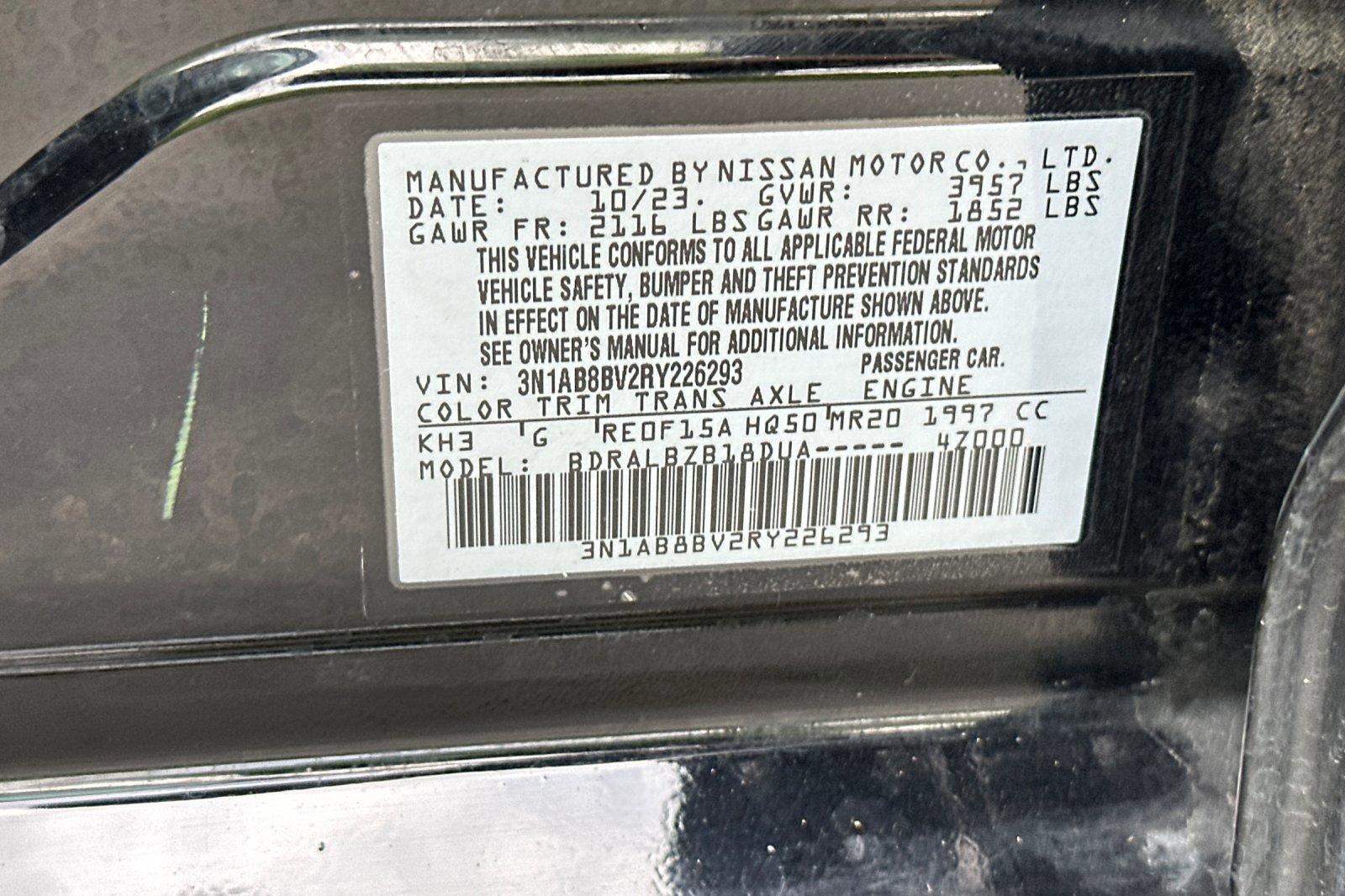 Certified 2024 Nissan Sentra S FWD image 27