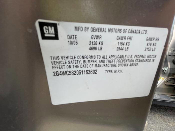 Used 2006 Buick LaCrosse CX FWD image 40