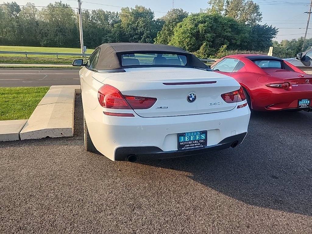 Used 2015 BMW 640i xDrive Convertible AWD/4WD image 3