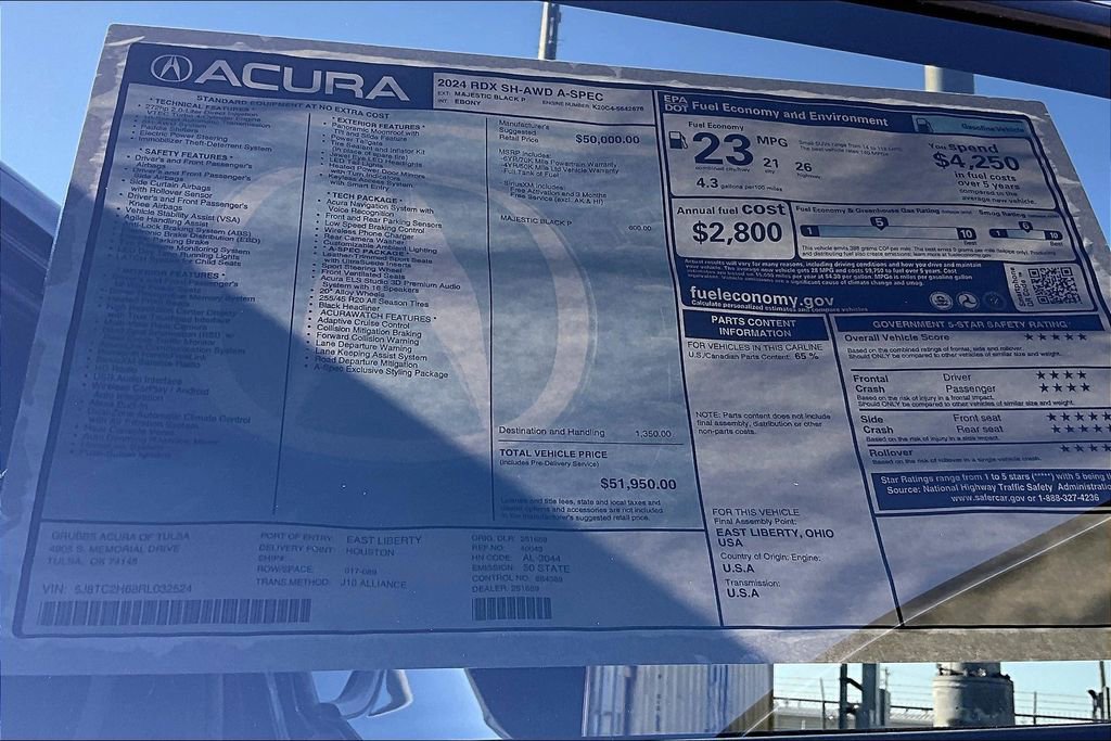 New 2025 Acura RDX SH-AWD w/ Advance Package image 29