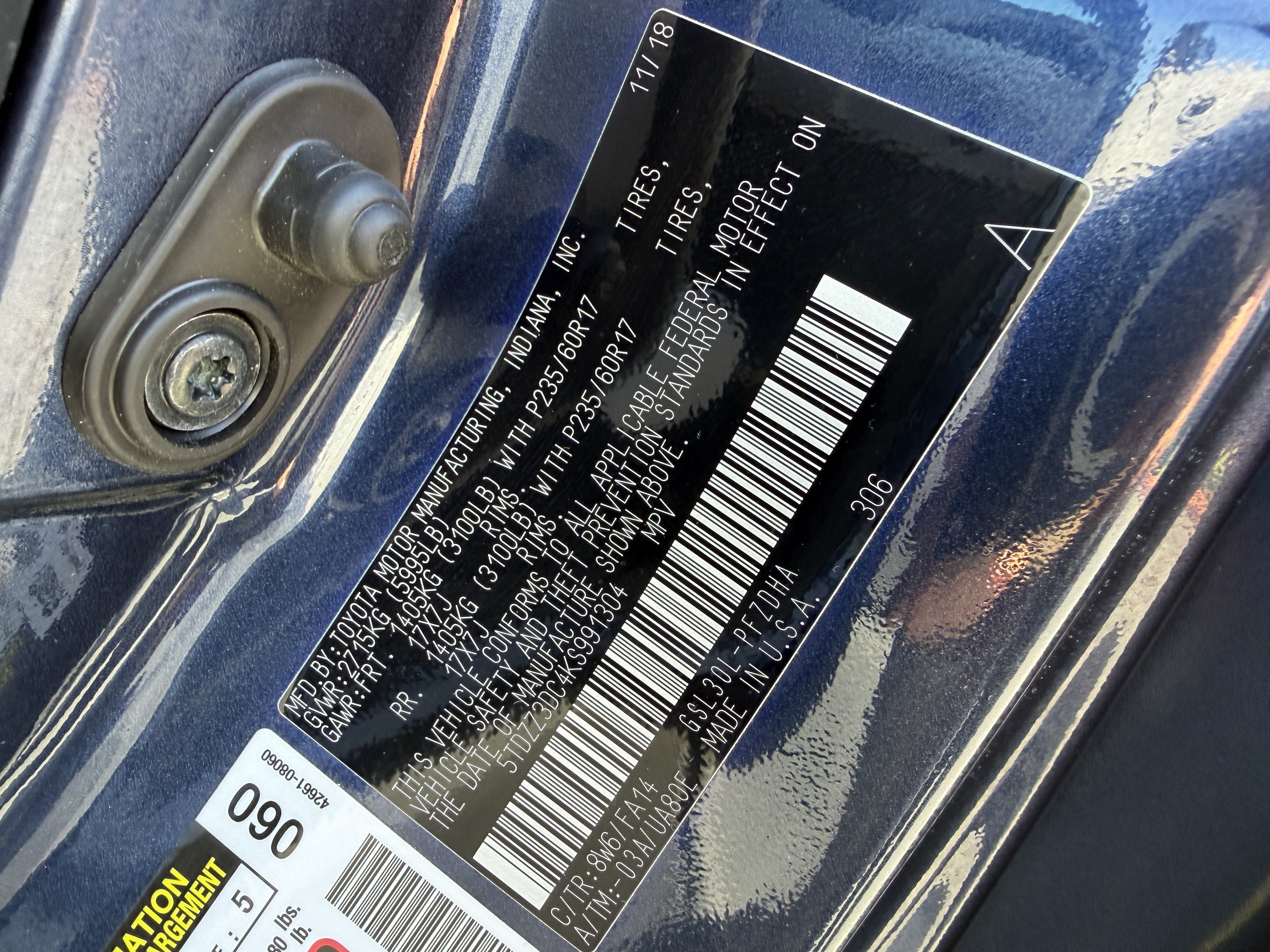 Used 2019 Toyota Sienna L FWD image 28