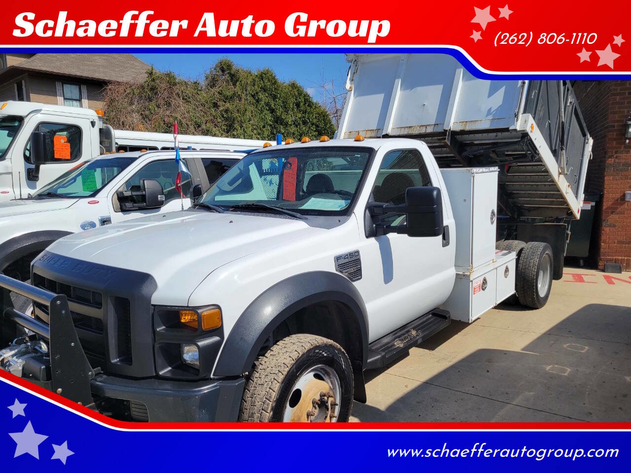 Used 2008 Ford F450 4x4 Regular Cab Super Duty