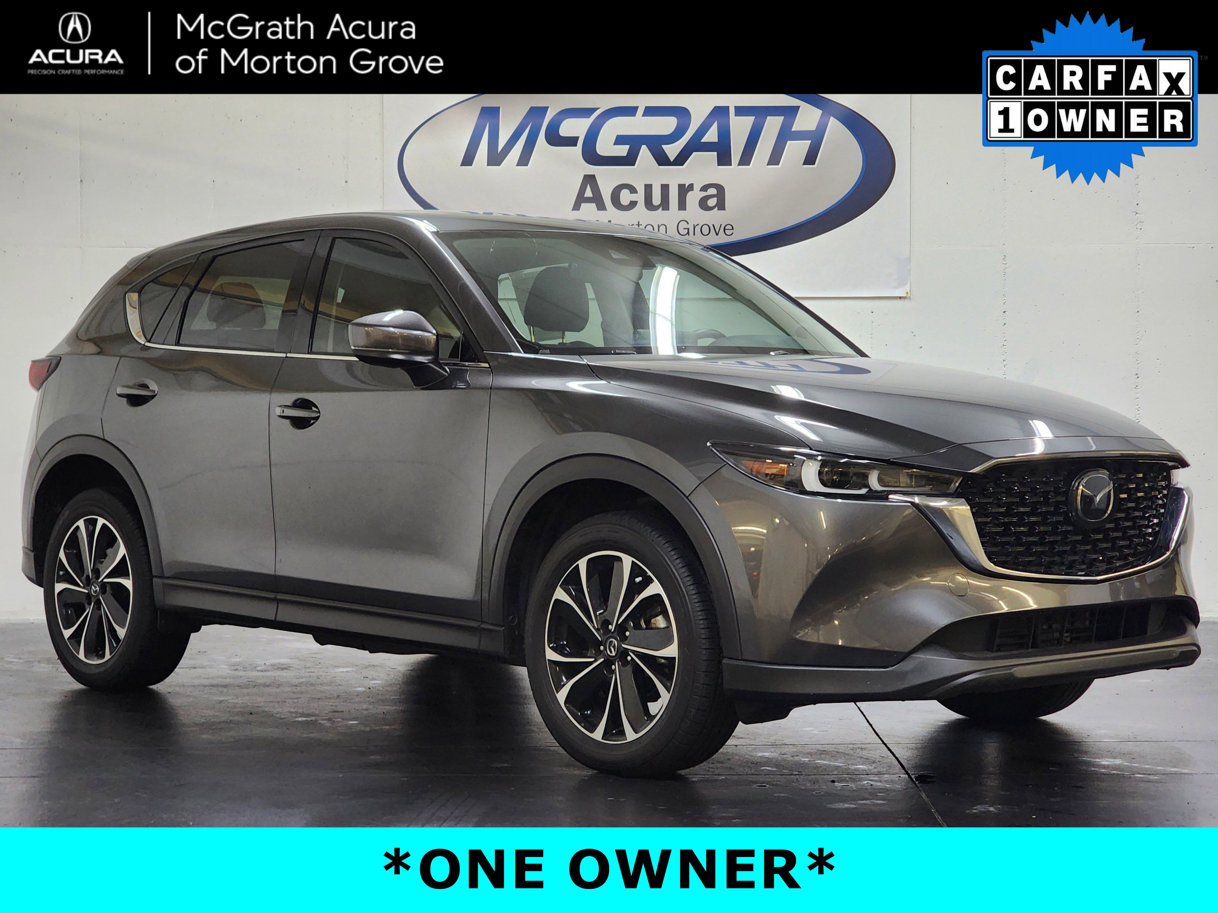 Used 2022 MAZDA CX-5 AWD 2.5 S w/ Premium Package image 1