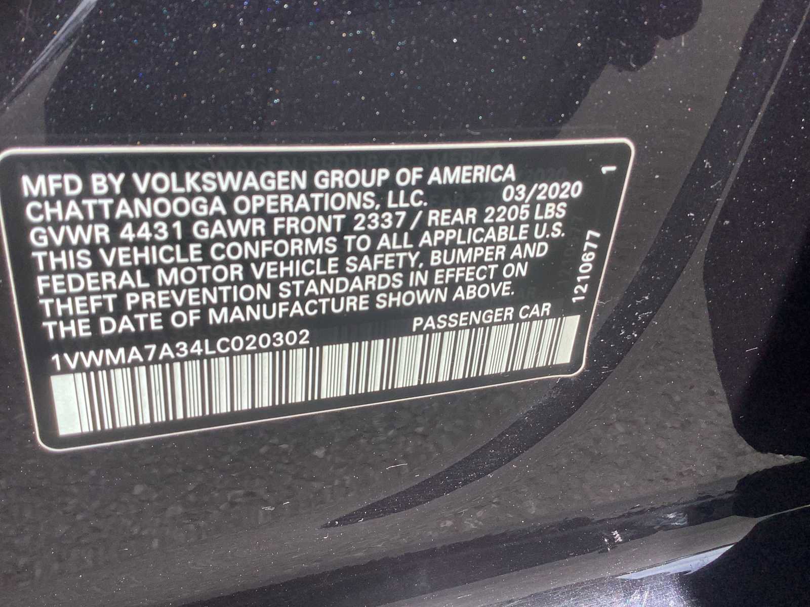 Used 2020 Volkswagen Passat 2.0T R-Line FWD image 21
