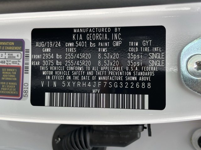 New 2025 Kia Sorento EX image 30