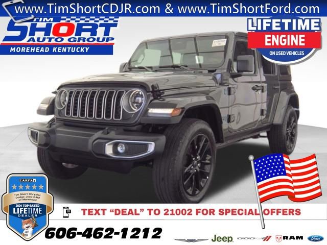 Used 2025 Jeep Wrangler Sahara 4xe w/ Safety Group image 1